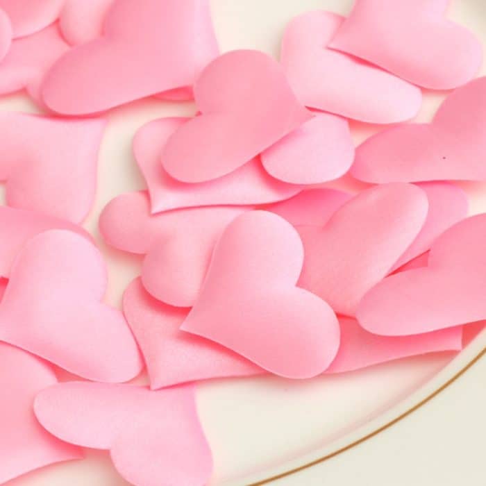 100 Stück/Packung, 3,5 cm, Hochzeitszubehör, Liebe, Handwurf, Blume, Hochzeit, Raumdekoration, Simulation gefälschter Blütenblätter – Bild 4