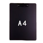 2PCS Einfache Datei Bord Ordner Student Schreibtafel Büroklammer Restaurant Menü Ordner – Bild 2