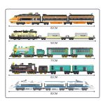 City Train Series Zusammengebaute Bausteine Lego Simulation Electric Rail Train Puzzle Spielzeug – Bild 8