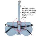 PU-Sonnenbrillentasche. Niedliche, schrullige Sonnenbrillenbox – Bild 4