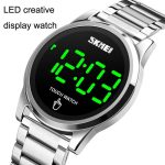 SKMEI 1684 Fashion Vielseitige Sportstahlgürtel Herren Elektronische Uhr – Bild 3