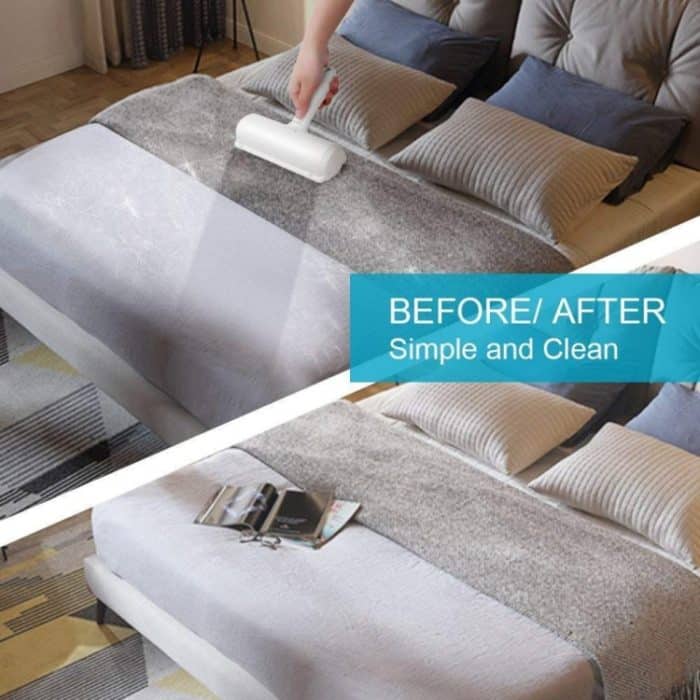 Automatische haarentfernende doppelseitige Bürstenvorrichtung Bettlaken Sofa Haustierhaar-Klebevorrichtung – Bild 5