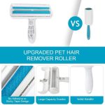 Automatische haarentfernende doppelseitige Bürstenvorrichtung Bettlaken Sofa Haustierhaar-Klebevorrichtung – Bild 9