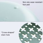 Küchen-Reispfanne, Doppelschale, Gemüse-Ablaufkorb, Kunststoff-Obstkorb, U Shape Light Green, U Shape Dark Red, U Shape Light Gray, O Shape Light Green, O Shape Dark Red, O Shape Light Gray – Bild 4