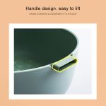 Küchen-Reispfanne, Doppelschale, Gemüse-Ablaufkorb, Kunststoff-Obstkorb, U Shape Light Green, U Shape Dark Red, U Shape Light Gray, O Shape Light Green, O Shape Dark Red, O Shape Light Gray – Bild 5