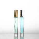 10 Stück Parfüm-Glasflasche, transparentes Glas, Spray, leere Flasche, tragbar, Unterverpackung, Reise-Parfümflasche – Bild 3