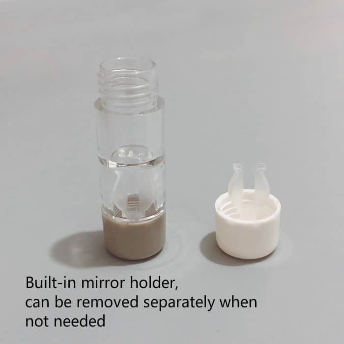 10 PCS Kontaktlinsen-Begleitbox Doppelkopfbox RGP Hartglasgehäuse Zufällige Farbe – Bild 5