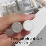 10 PCS Kontaktlinsen-Begleitbox Doppelkopfbox RGP Hartglasgehäuse Zufällige Farbe – Bild 7