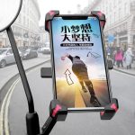 Elektrischer Fahrrad-Handyhalter kann um 360 Grad gedreht werden. Handyhalter, Vier-Wege-Einstellhalterung für Motorrad, Handlebars, Rearview Mirrors – Bild 11
