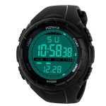 Sportuhr Herren Analog Digital Militär Silikon Army Sport LED Horloges Armbanduhren Herren