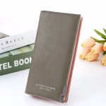 Lange Geldbörse mit Reißverschluss, Geldbörse, Karten, Ausweishalter, Clutch, Damen-Geldbörse