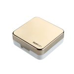 Farbiger Kontaktlinsenbehälter mit Spiegelaugen-Kontaktlinsenbehälter, schöne Reiseset-Box