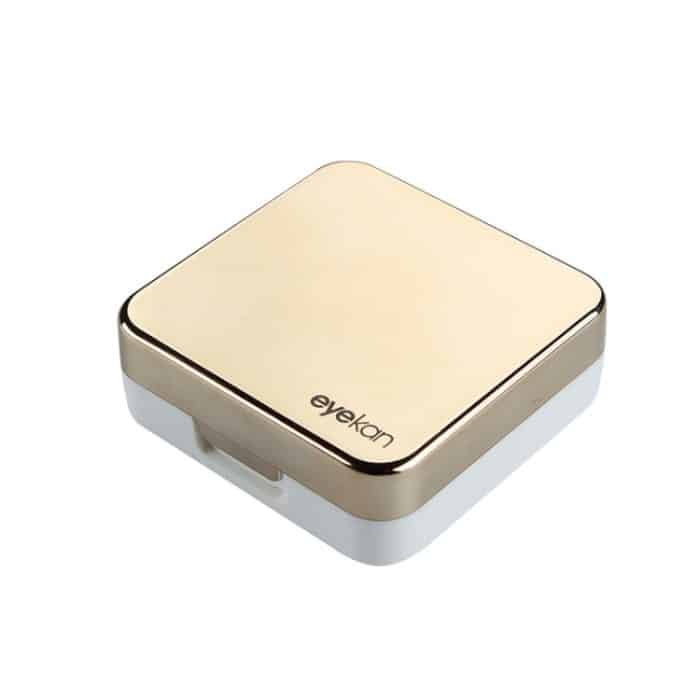 Farbiger Kontaktlinsenbehälter mit Spiegelaugen-Kontaktlinsenbehälter, schöne Reiseset-Box – Bild 2