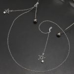 2 Stück rutschfeste Metall-Brillenanhänger mit Perlen-Anhänger-Brillenkette – Bild 5