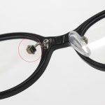 10 Paare Silikon-Schrauben-Typ-Kunststoff-beschichtete rutschfeste Nasenblock-Brille Rahmenzubehör – Bild 3