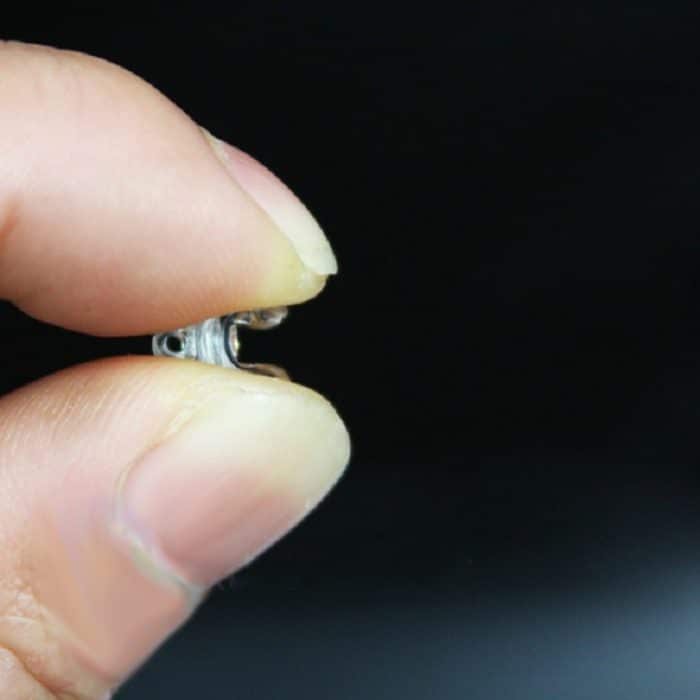 10 Paare Silikon-Schrauben-Typ-Kunststoff-beschichtete rutschfeste Nasenblock-Brille Rahmenzubehör – Bild 4