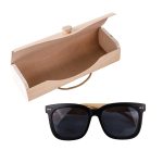 Bambus Holzrahmen Sonnenbrille Brille Gehäuse Brille Aufbewahrungsbox – Bild 5