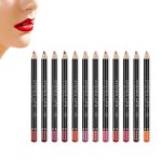 Sexy Matte Lippenstift Lipliner Lip Liner Bleistift Matt Nude Lipsliner Stift Set Schönheit Make-Up Werkzeug Kosmetik