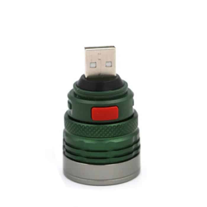 2 PCS LED-Beleuchtung Long Shot USB-Kopf Mini-Fülllicht Aluminium-Licht Taschenlampe Beleuchtung – Bild 5