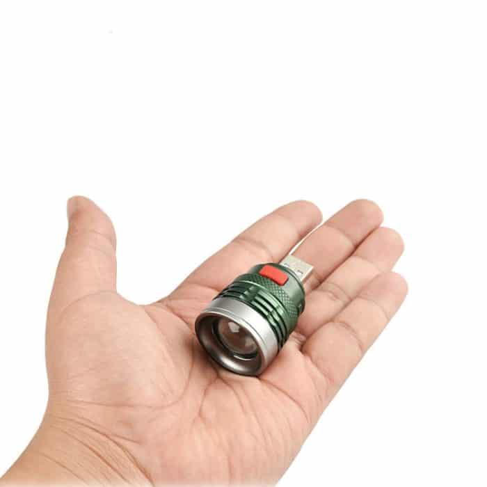 2 PCS LED-Beleuchtung Long Shot USB-Kopf Mini-Fülllicht Aluminium-Licht Taschenlampe Beleuchtung – Bild 6