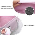 Oxford faltbarer Wäschekorb, schmutzige Kleidung, Körbe, Tasche, Organizer, Spielzeug, Aufbewahrungstasche – Bild 4