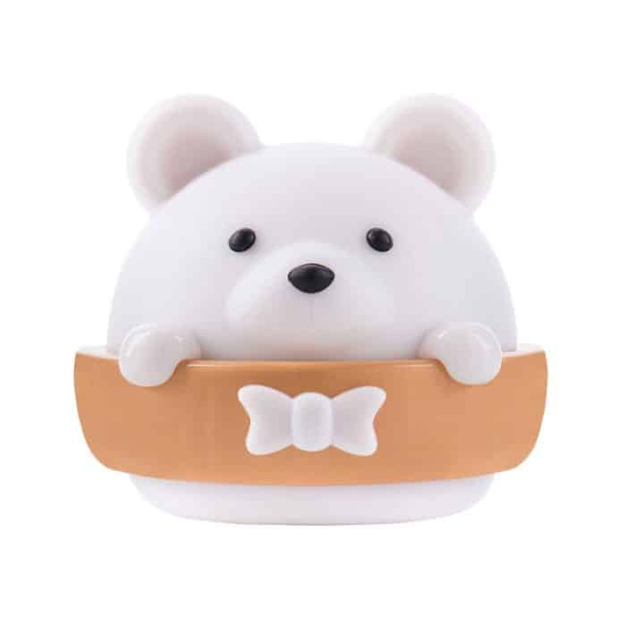 Bär Fernbedienung Nachtlicht Nachttisch Augenschutz Wandlampe mit 3 Lichtmodi – Bild 2