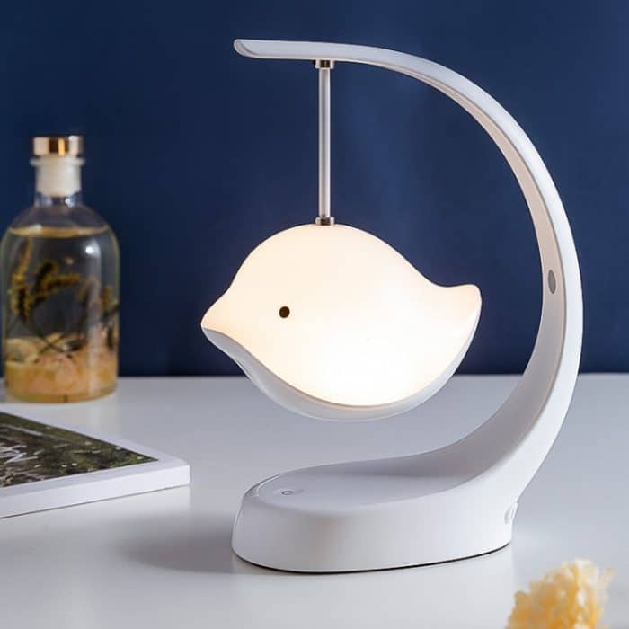 Vogel-Lautsprecher-Nachtlicht, Schlafzimmer, Nachttisch, Musik-Schreibtischlampe – Bild 2