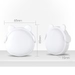 4 PCS Smart Light Control LED Schlafzimmer Mini Nachtlicht Energiesparende Nachttischlampe, US-Stecker – Bild 6