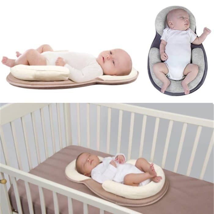 Baby Kissen Infant Neugeborenen Matratze Kissen Baby Schlaf Positionierung Pad Verhindern Flach Kopf Form Anti Roll Kissen – Bild 3