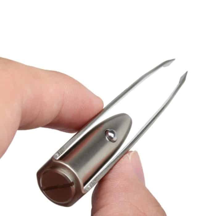 3 PCS Augenbraue Pinzette Mit LED Licht Bilden Werkzeug Augen Wimpern Haar Entfernung Make-Up Werkzeuge Schönheit Zubehör – Bild 2