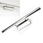 5W LED Wandleuchte Badezimmerspiegelleuchte aus Edelstahl, 40CM No Switch, 40CM With Switch