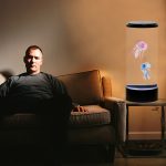 Desktop Simulation Zylindrische Qualle Licht LED Bunte Atmosphäre Nachtlicht – Bild 5