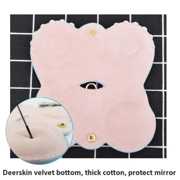 Niedliches und lustiges PU-Sonnenbrillenetui, tragbares Brillenetui mit hängender Schnalle – Bild 4