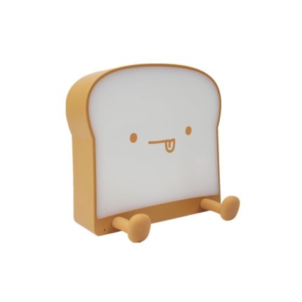F-L-01 Toast Brot Nachtlicht mit Handyhalter Kinder Schlafzimmer Timing Schlaflicht