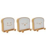 F-L-01 Toast Brot Nachtlicht mit Handyhalter Kinder Schlafzimmer Timing Schlaflicht – Bild 2