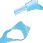 10 Stück BearPaw Praktische Make-up-Mascara-Wimpernapplikator-Wimpernkamm-Drei-in-Eins-Wimpernkarte Schönheitsreinigungsmittel 3D-Kristall – Bild 3