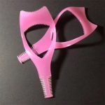 10 Stück BearPaw Praktische Make-up-Mascara-Wimpernapplikator-Wimpernkamm-Drei-in-Eins-Wimpernkarte Schönheitsreinigungsmittel 3D-Kristall – Bild 5