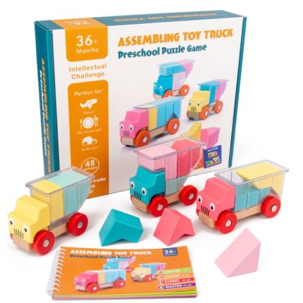 Puzzle Kinder Spielzeug Geschenke Interaktive Kinder Früherziehung Puzzle Bausteine, Stil: