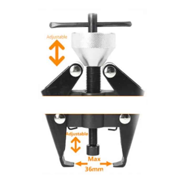 Auto-Autobatterieanschluss Generatorlager Scheibenwischerarmentferner Abzieherwalzenabzieher Reparaturwerkzeuge – Bild 5