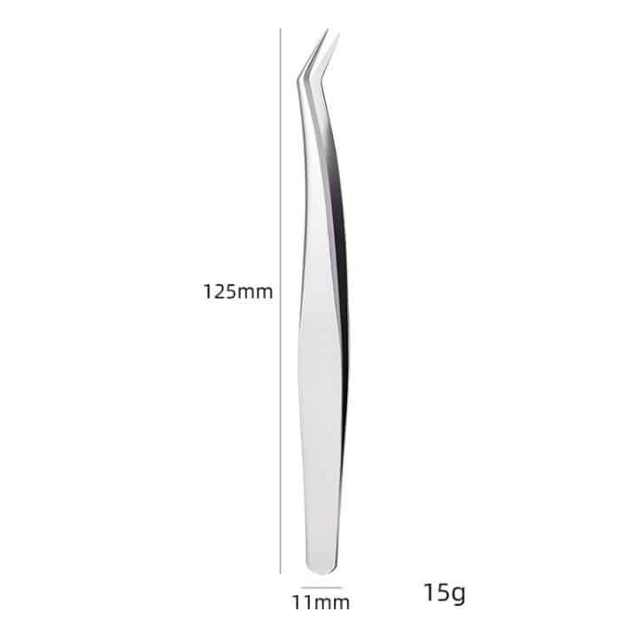 Nail Art Wimpernpinzette, Edelstahl, bunt, hochpräzise Wimpernzange zum Pfropfen – Bild 6