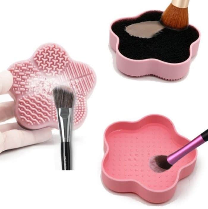 10 Stück Seastar tragbares Silikon-Scheuerpad mit schnell trocknendem Schwamm, zufällige Farblieferung – Bild 5