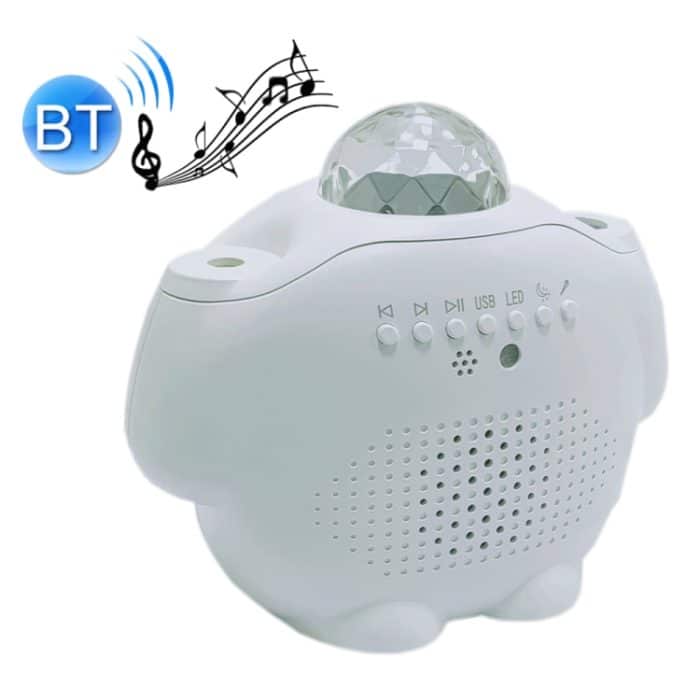 TBD0571953801A.jpg SC515-03 Fernbedienung Bluetooth Musik Sternenlicht Wassermuster Projektion Schlafzimmer Nachtlicht USB Sound Control Full Star Laser Bühnenlampe – Bild 1