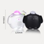 SC515-03 Fernbedienung Bluetooth Musik Sternenlicht Wassermuster Projektion Schlafzimmer Nachtlicht USB Sound Control Full Star Laser Bühnenlampe – Bild 3