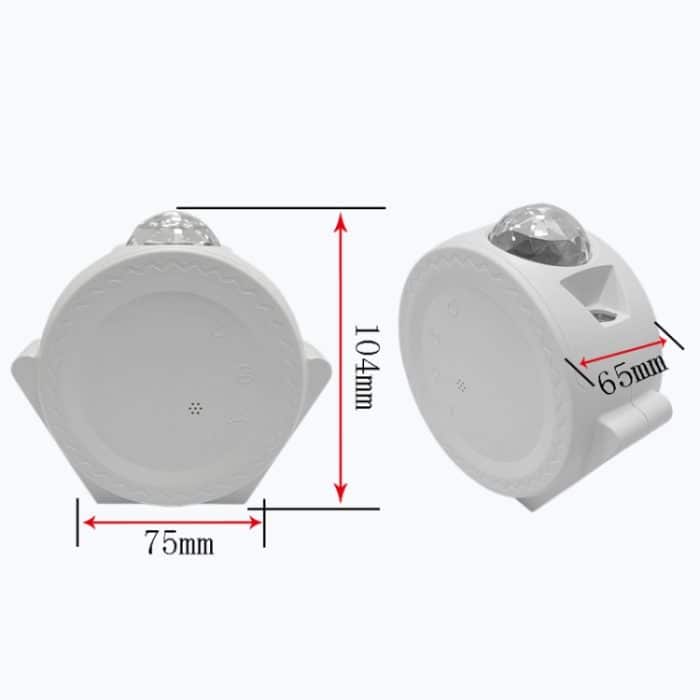 SC511 3-in-1-Wasserzeichen-Sternenhimmel-Projektor, Graffiti-Smart-Atmosphäre-Nachtlicht – Bild 3