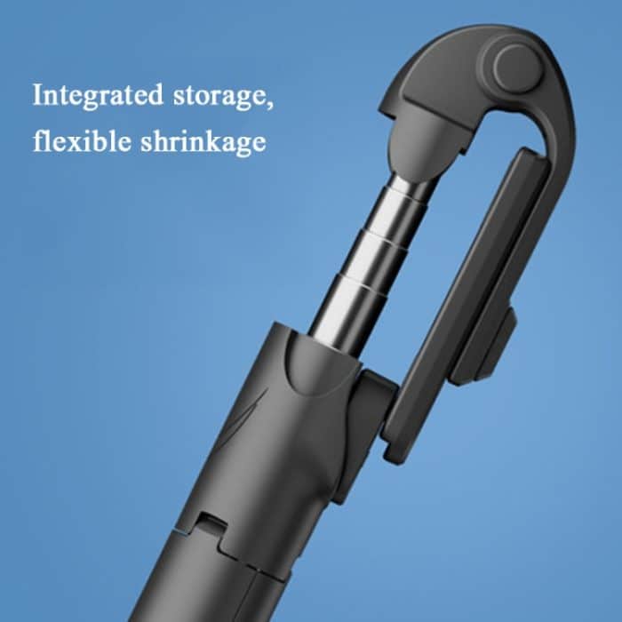 XT02 360-Grad-drehender multifunktionaler einziehbarer Handy-Selfie-Stick zum Aufnehmen von Live-TV-Dramen-Stativ, Bluetooth Black, Bluetooth White, 2 PCS No Bluetooth Black, 2 PCS No Bluetooth White – Bild 4