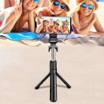 XT02 360-Grad-drehender multifunktionaler einziehbarer Handy-Selfie-Stick zum Aufnehmen von Live-TV-Dramen-Stativ, Bluetooth Black, Bluetooth White, 2 PCS No Bluetooth Black, 2 PCS No Bluetooth White – Bild 7