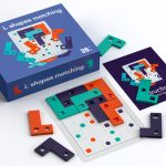 Moondog l-förmige passende Bausteine ​​Kinder pädagogisches logisches Denken-Training-Puzzlespiel – Bild 3