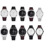 YAZOLE 308 Leuchtende Quarzuhr Herrenuhr – Bild 2