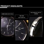 YAZOLE 308 Leuchtende Quarzuhr Herrenuhr – Bild 3