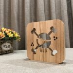 FS-T1875W 2,5 W Piratenform Massivholz Tischlampe LED Nachtlicht – Bild 2